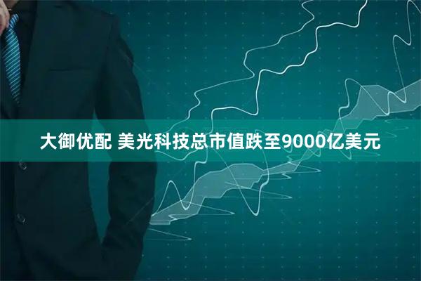 大御优配 美光科技总市值跌至9000亿美元